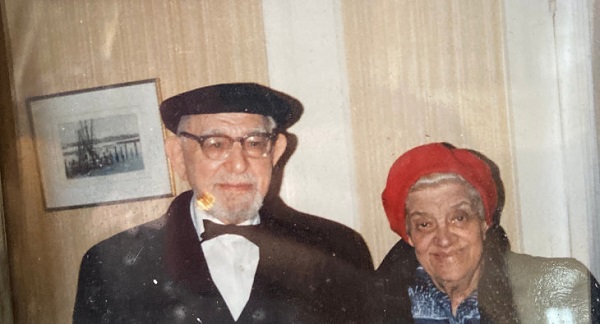 Rabbi Shimon Langer and his wife Caroline