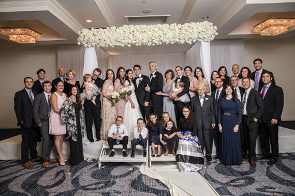 Henry Birnbrey at his grandson’s wedding